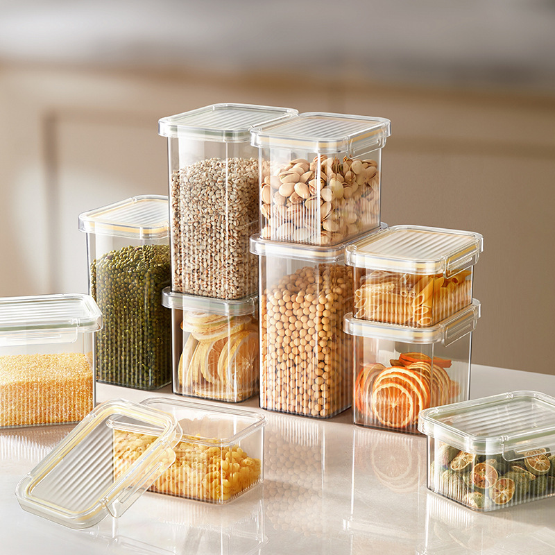 Food Storage Not Plastic - 1 adet Gıda koruması için dikdörtgen