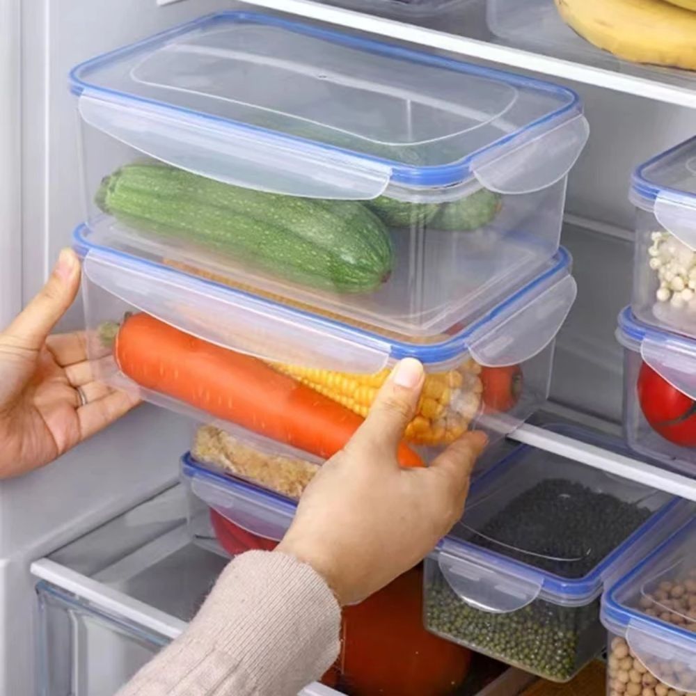 Food Storage Stackable Containers - Gıda Kapları İstiflenebilir Mikrodalga Isıtmalı Öğle