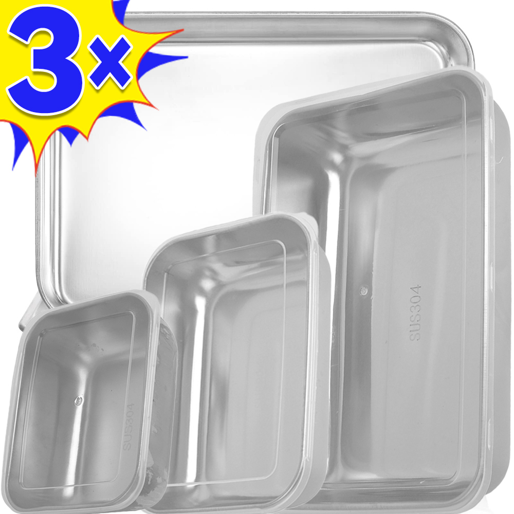 Food Storage Eco Friendly - Paslanmaz Çelik Gıda Saklama Kutusu Taze