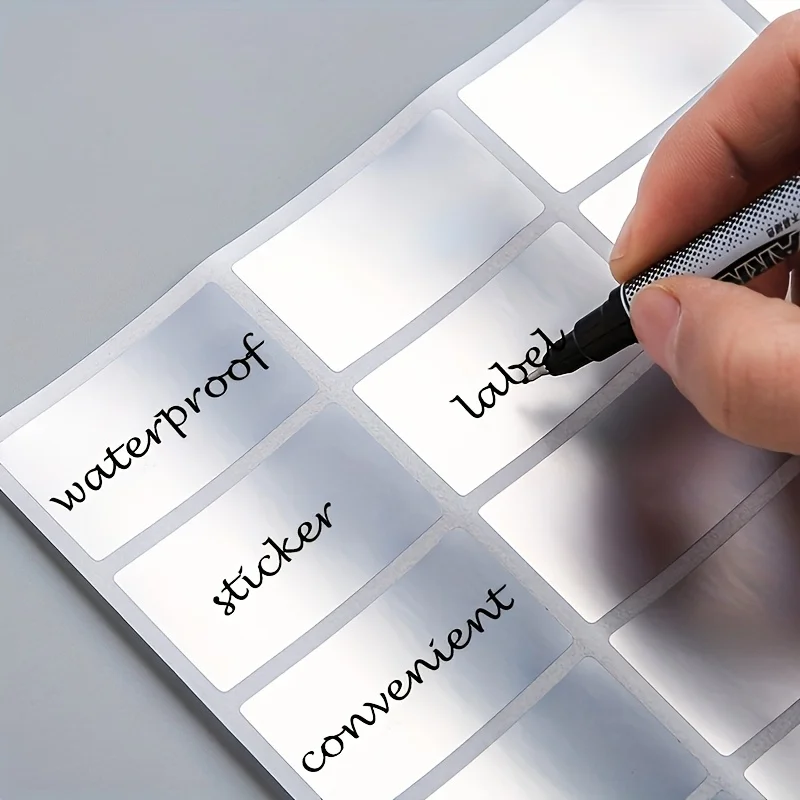 Food Storage Labels - Çıkarılabilir su geçirmez etiket çıkartmaları, dondurulmuş