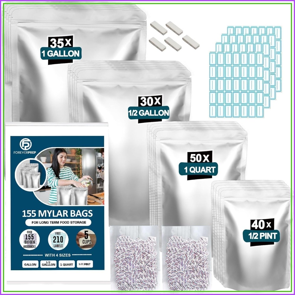 Food Storage Labels - 155 Oksijen Emici, 210 Etiket ve