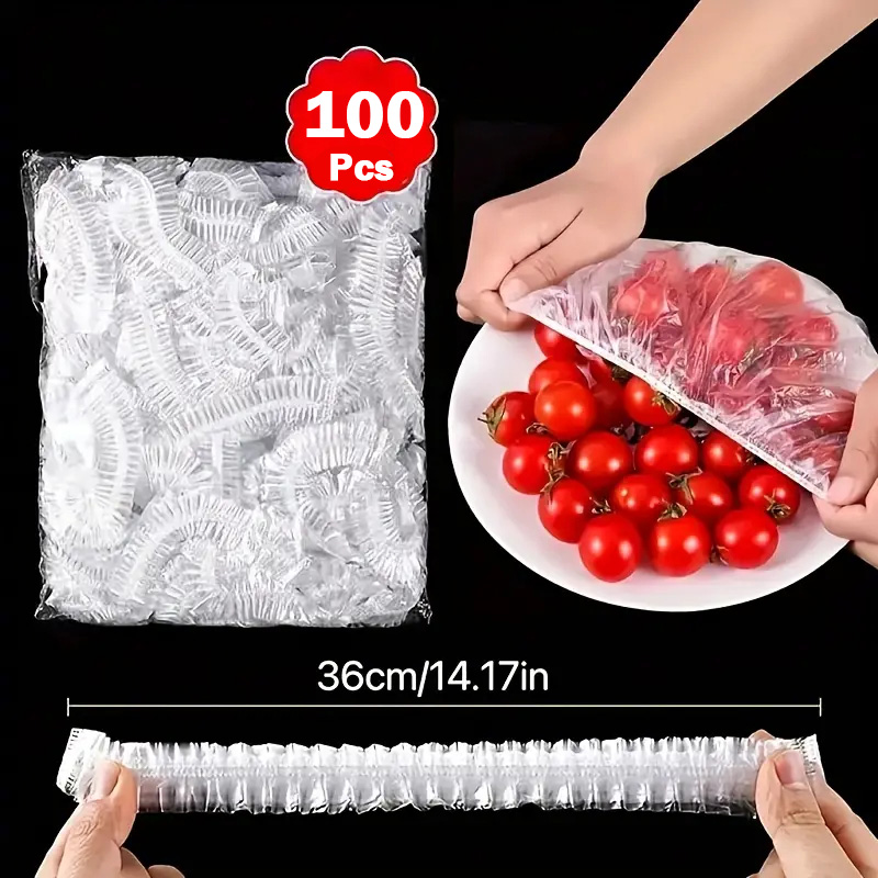Food Storage And Safety - 100 adet gıda sınıfı tek kullanımlık