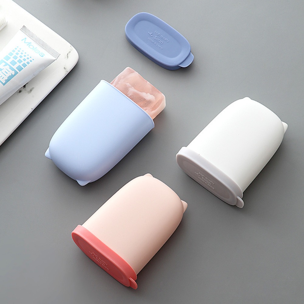 Food Storage Organiser - Silikon taşınabilir sabunluk su geçirmez kılıf