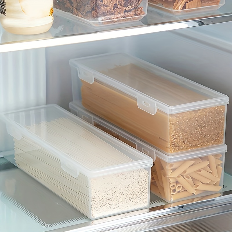 Food Storage And Safety - Büyük kapasiteli şeffaf plastik buzdolabı saklama