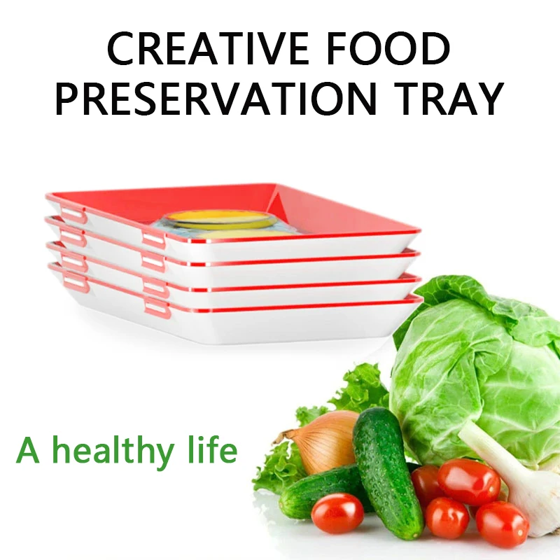 Food Storage And Safety - Gıda Saklama Tepsisi PP Yeniden Kullanılabilir