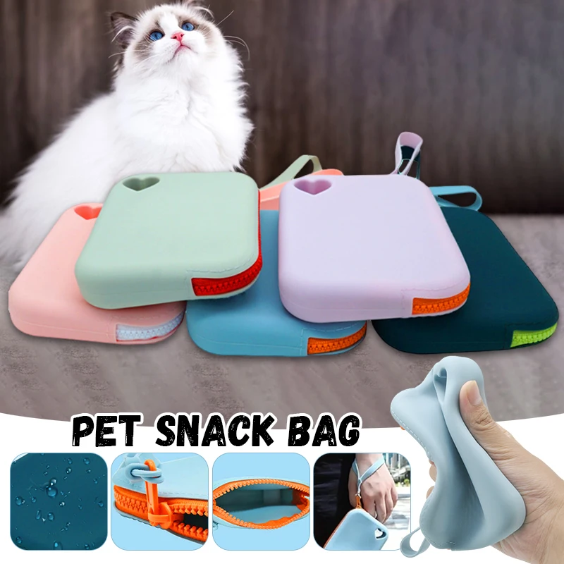 Food Storage Silicone Bags - Sunorchid Silikon Köpek Ödül Çantası Evcil
