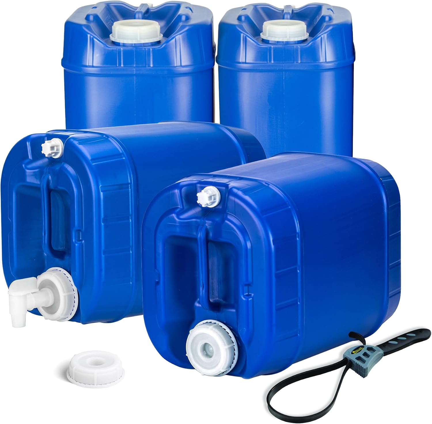 Food Storage Stackable Containers - İstiflenebilir Acil Durum Su Depolama Kapları,