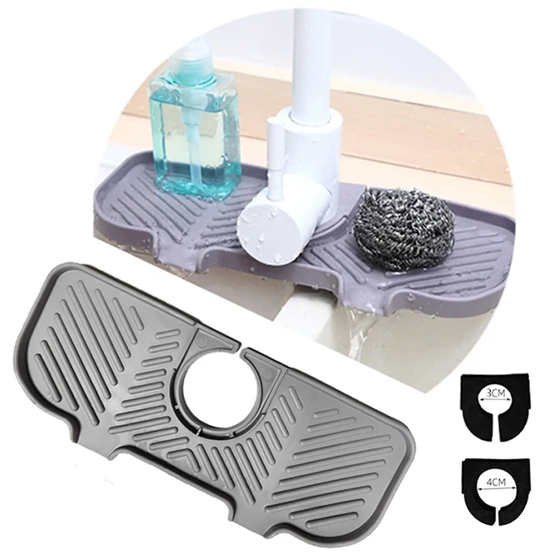 Food Storage Organiser - Kendinden Boşaltma Sabun Bar Tutucu Silikon