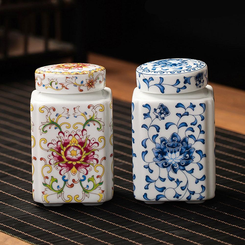 Food Storage Pantry - Mutfak Baharatları Seramik Çaydanlık Geleneksel Çin