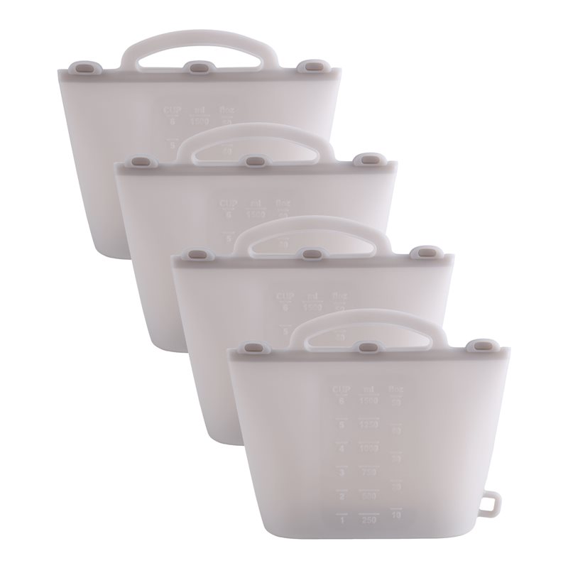 Food Storage Silicone Bags - 75STO-Taze Tutma Çantası Gıda Sınıfı Kendinden