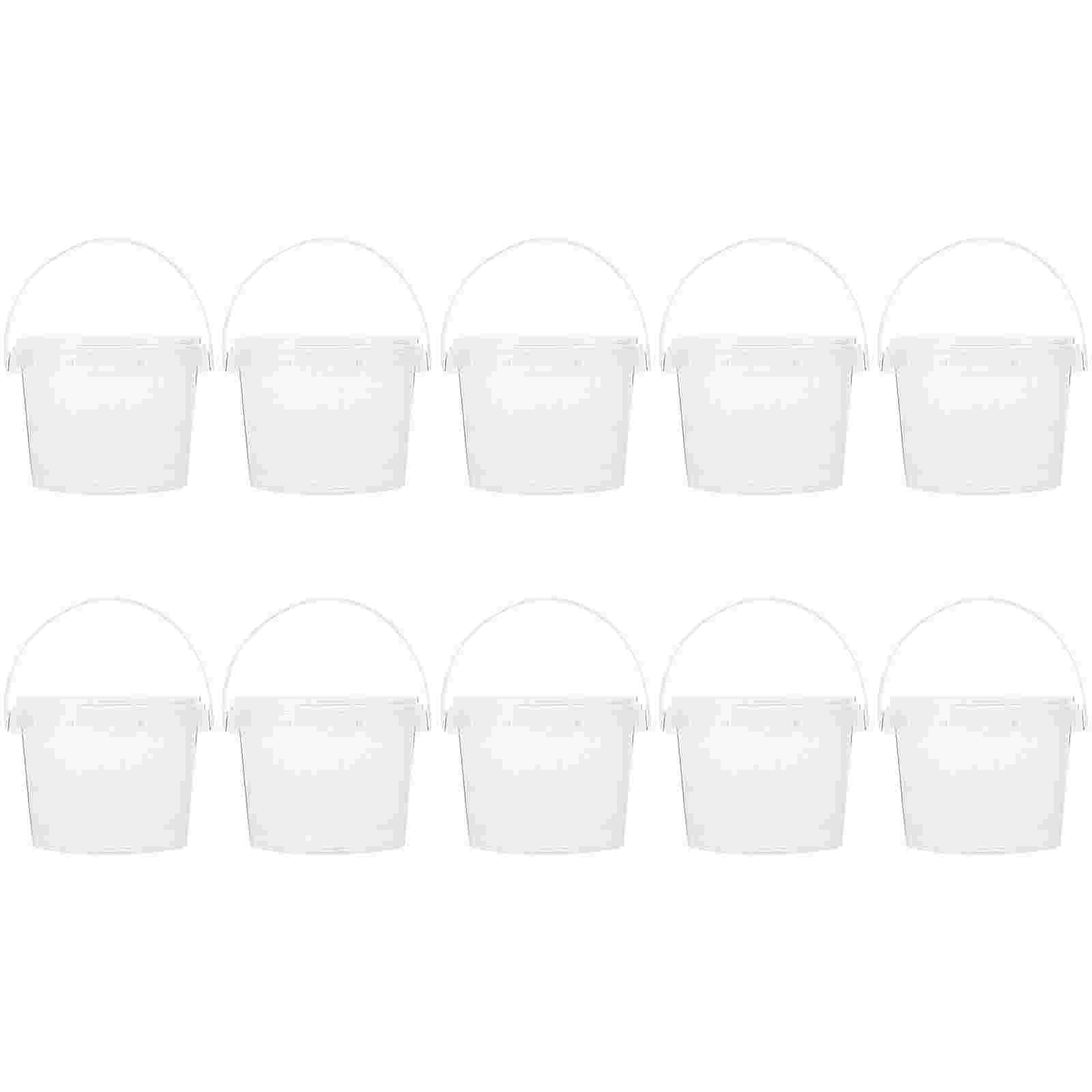 Food Storage Not Plastic - 10 adet toz geçirmez şeffaf küçük