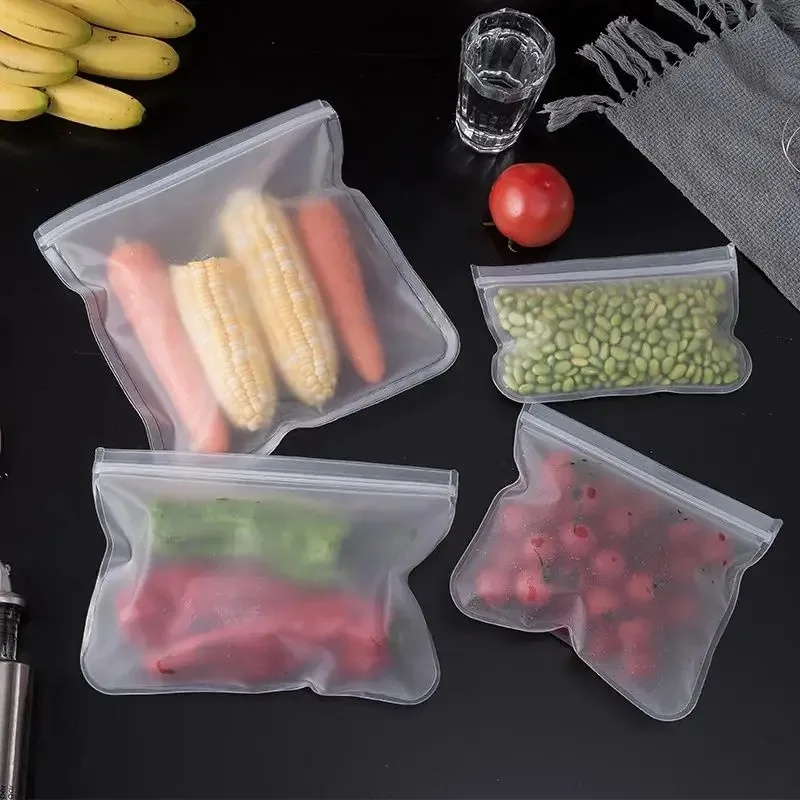 1/2/3/4 adet Silikon Gıda Sakl - Food Storage Silicone Bags incelemesi ve fiyatı