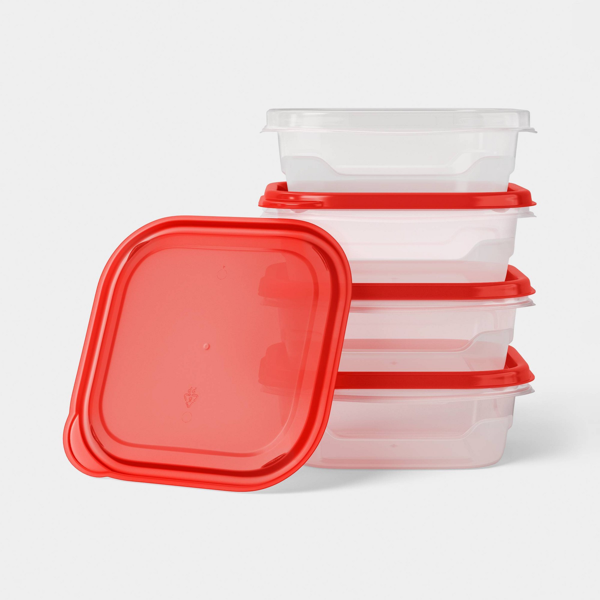 4 adet küçük kare gıda saklama - Food Storage Square Containers incelemesi ve fiyatı
