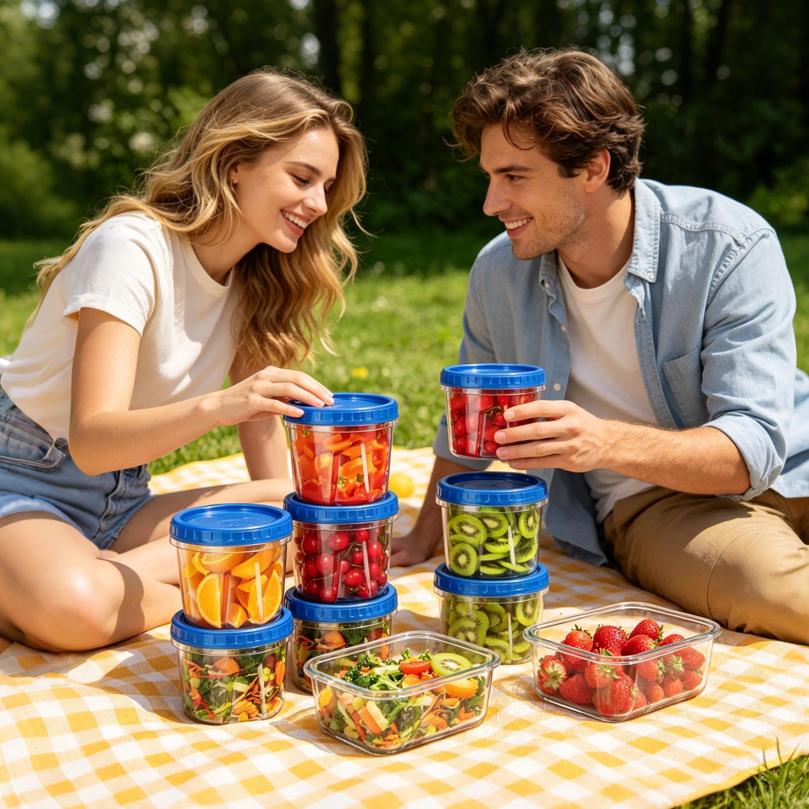 Gıda Saklama İçin Dondurucu Ka - Food Storage Stackable Containers incelemesi ve fiyatı