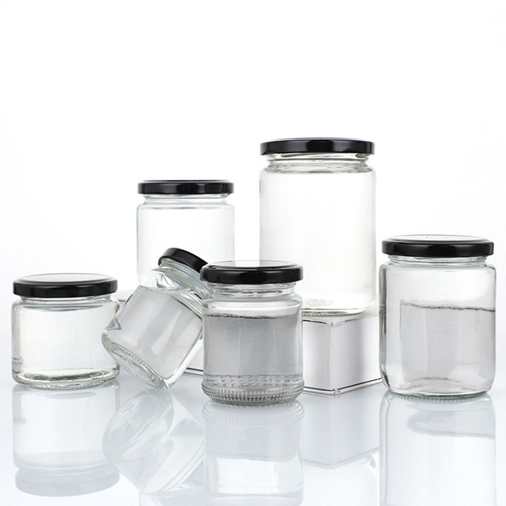 Siyah hava geçirmez kapaklı 1  - Food Storage Glass Round incelemesi ve fiyatı