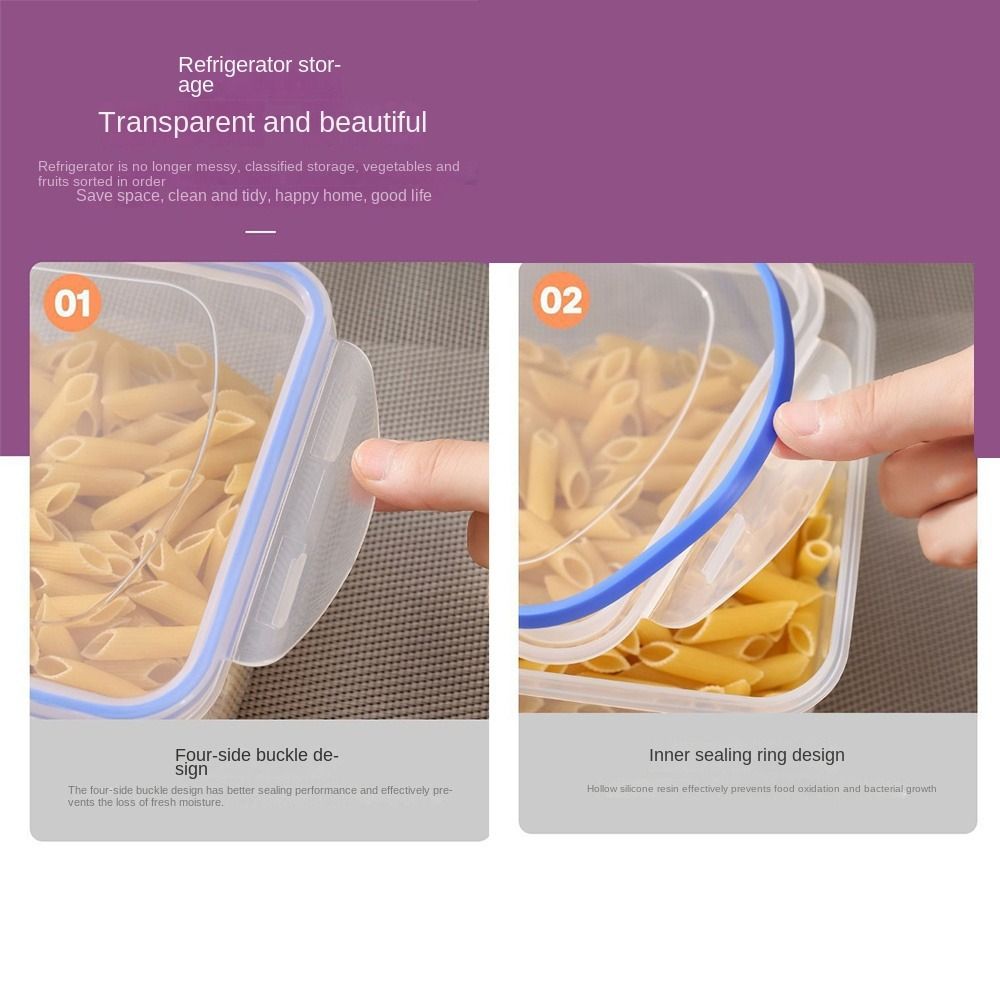 Gıda Kapları İstiflenebilir Mi - Food Storage Stackable Containers incelemesi ve fiyatı