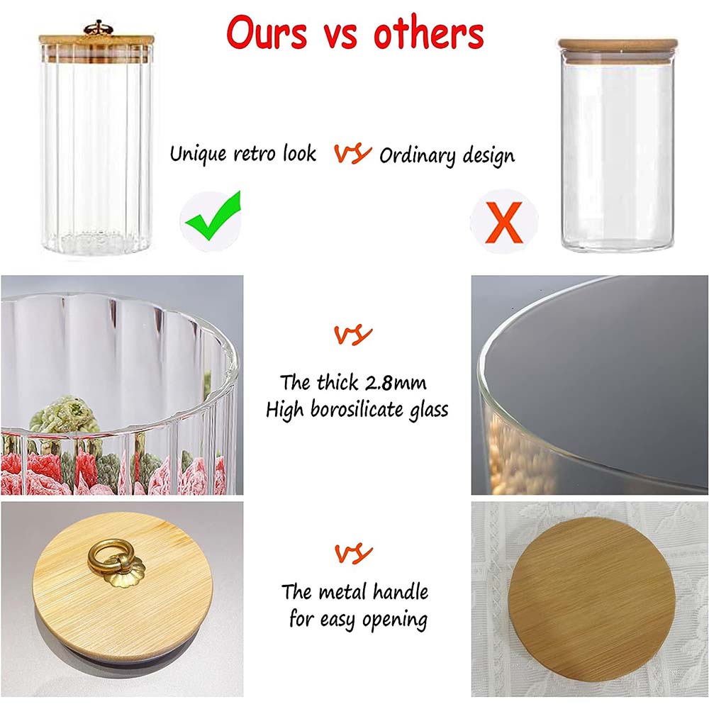 3'lü Cam Saklama Kavanozları S - Food Storage Set Glass incelemesi ve fiyatı