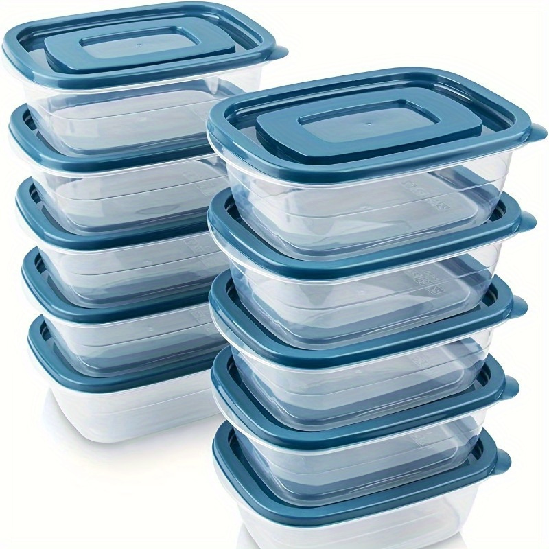 6'lı Şeffaf İstiflenebilir Pla - Food Storage Stackable Containers incelemesi ve fiyatı