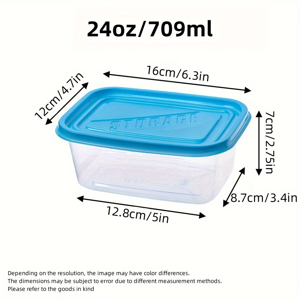 6'lı Şeffaf İstiflenebilir Pla - Food Storage Stackable Containers incelemesi ve fiyatı
