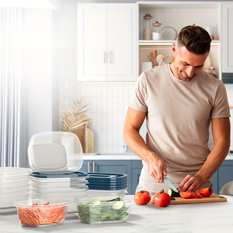 6'lı Şeffaf İstiflenebilir Pla - Food Storage Stackable Containers incelemesi ve fiyatı