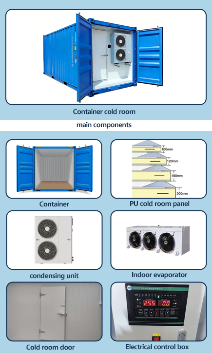 Yüksek Kaliteli 20ft Reefer Ko - Food Storage Unit incelemesi ve fiyatı