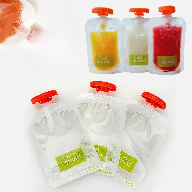10 Adet Bebek Maması ve Meyve  - Food Storage Silicone Bags incelemesi ve fiyatı
