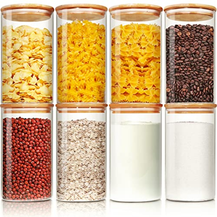 Bambu Kapaklı Cam Kavanozlar 2 - Food Storage Set Glass incelemesi ve fiyatı