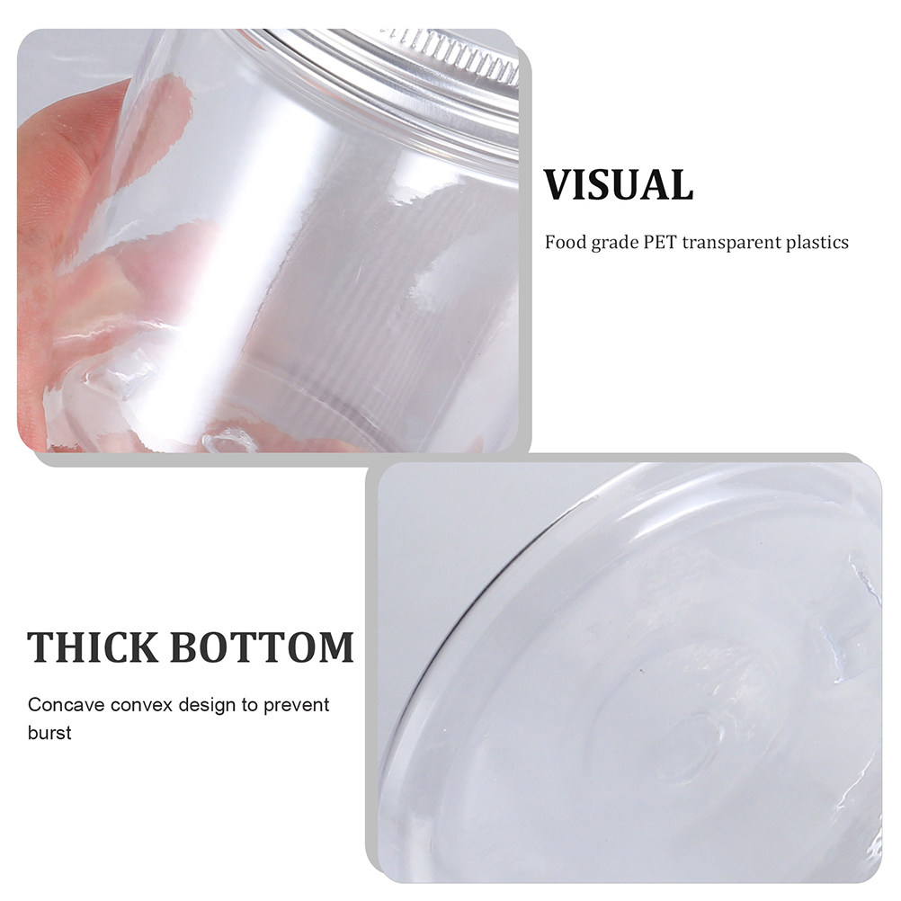 6 adet 250Ml plastik kavanoz a - Food Storage Aluminum Containers incelemesi ve fiyatı