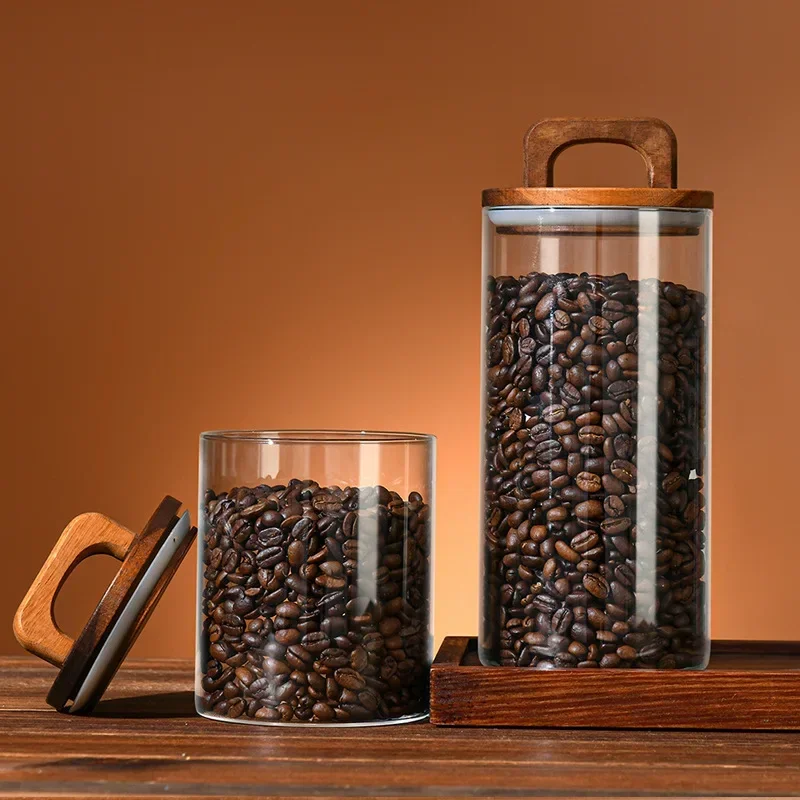 800-2100 ml Ahşap Kapaklı Cam  - Food Storage Set Glass incelemesi ve fiyatı