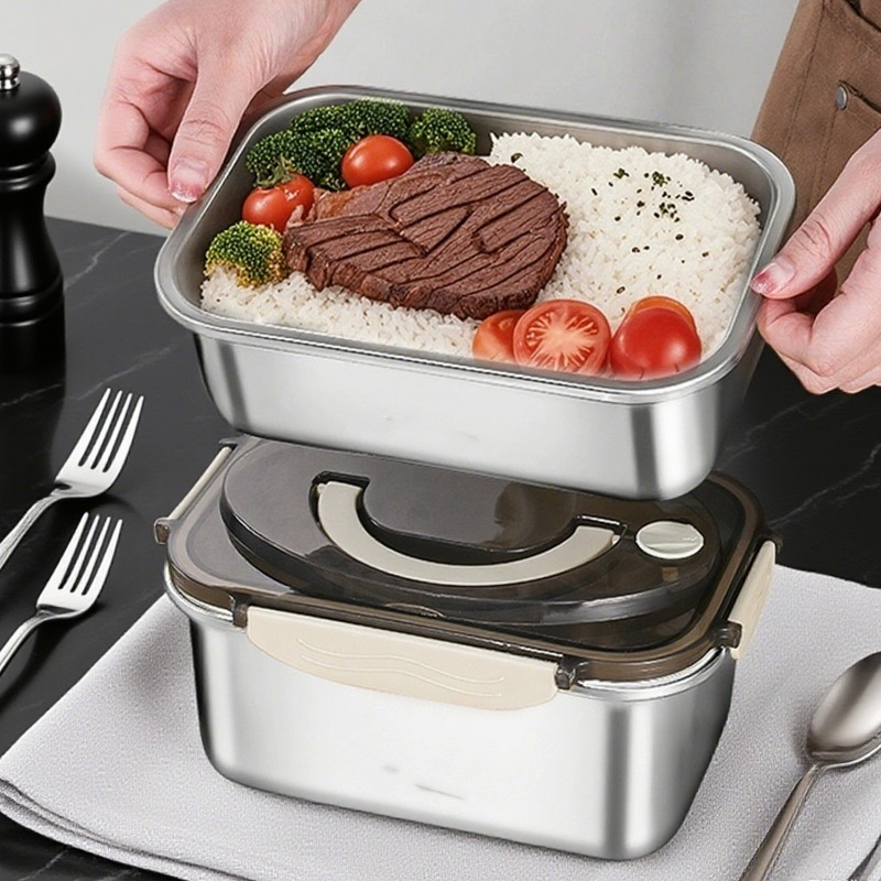 Büyük Kapasiteli Bento Kutusu  - Food Storage Box Stainless Steel incelemesi ve fiyatı