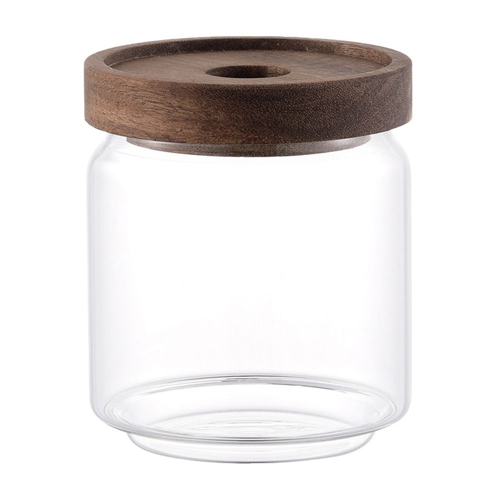 Çok Amaçlı Ahşap Kapaklı Cam G - Food Storage Glass Round incelemesi ve fiyatı