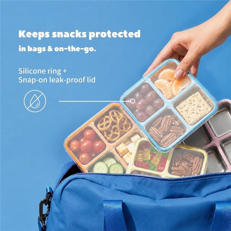 GIGI 4'lü Paslanmaz Çelik Atış - Food Storage Box Stainless Steel incelemesi ve fiyatı