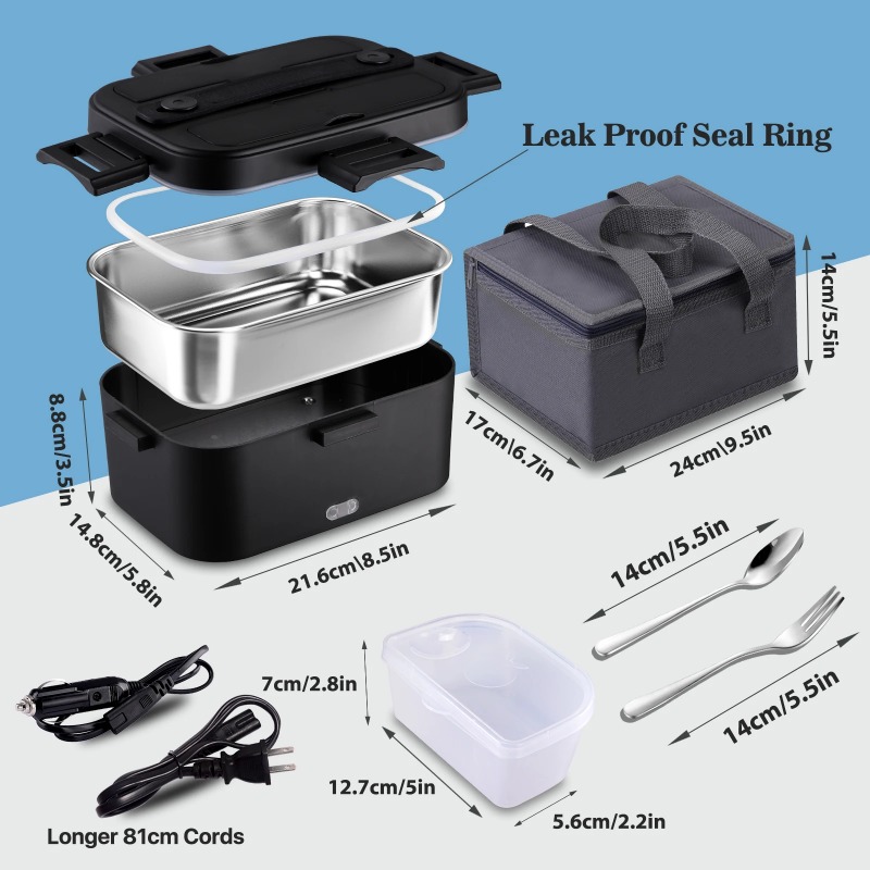 Elektrikli Isıtmalı Yemek Kutu - Food Storage Box Stainless Steel incelemesi ve fiyatı