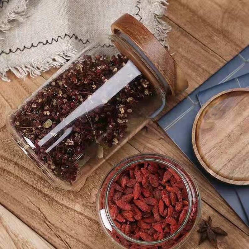 Yuvarlak cam tüp kavanoz akasy - Food Storage Glass Round incelemesi ve fiyatı