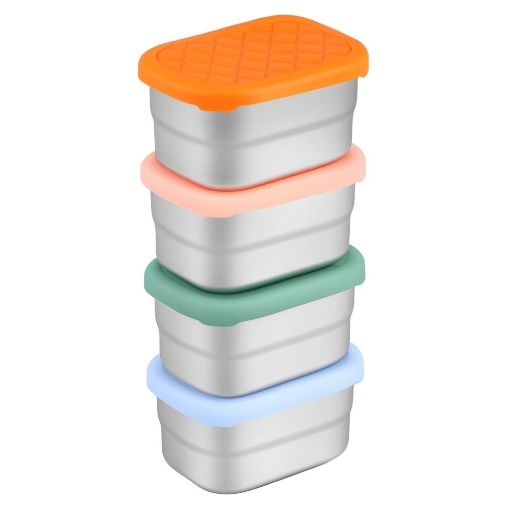 Yeni Paslanmaz Çelik Gıda Kabı - Food Storage Stackable Containers incelemesi ve fiyatı