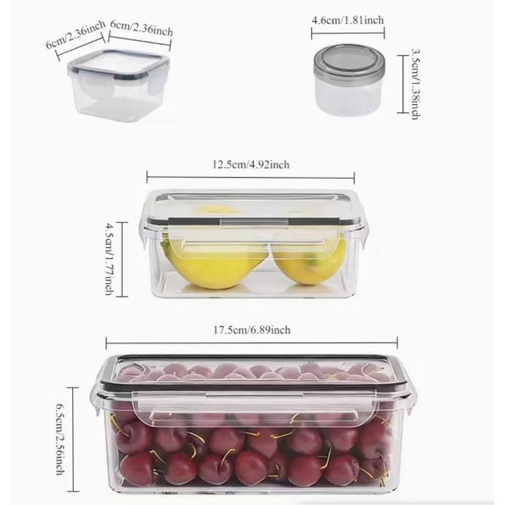 4 Parçalı Şeffaf Gıda Saklama  - Food Storage Unit incelemesi ve fiyatı