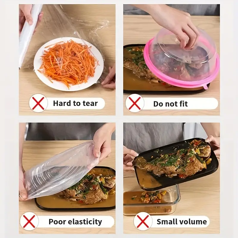 100 adet gıda sınıfı tek kulla - Food Storage And Safety incelemesi ve fiyatı