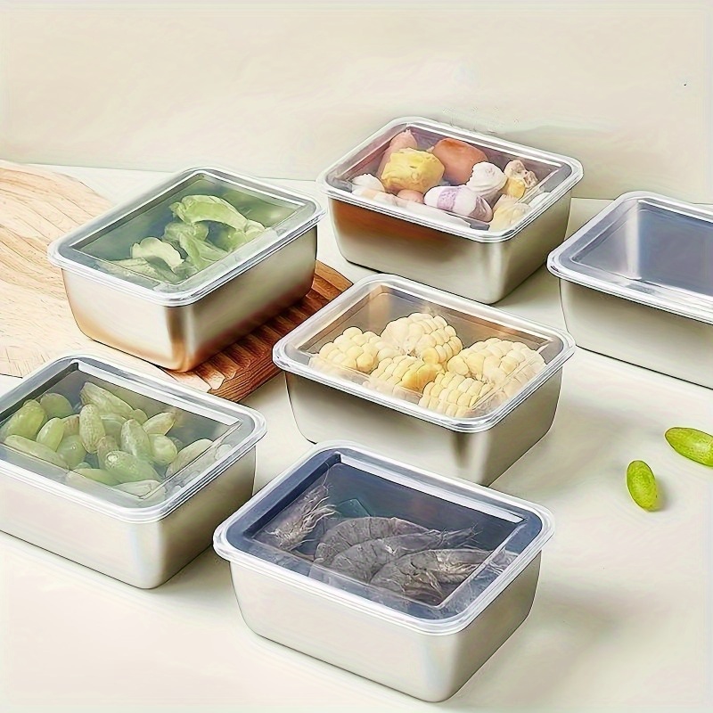 1/3/6 adet Saklama Kapları, Pa - Food Storage Stackable Containers incelemesi ve fiyatı