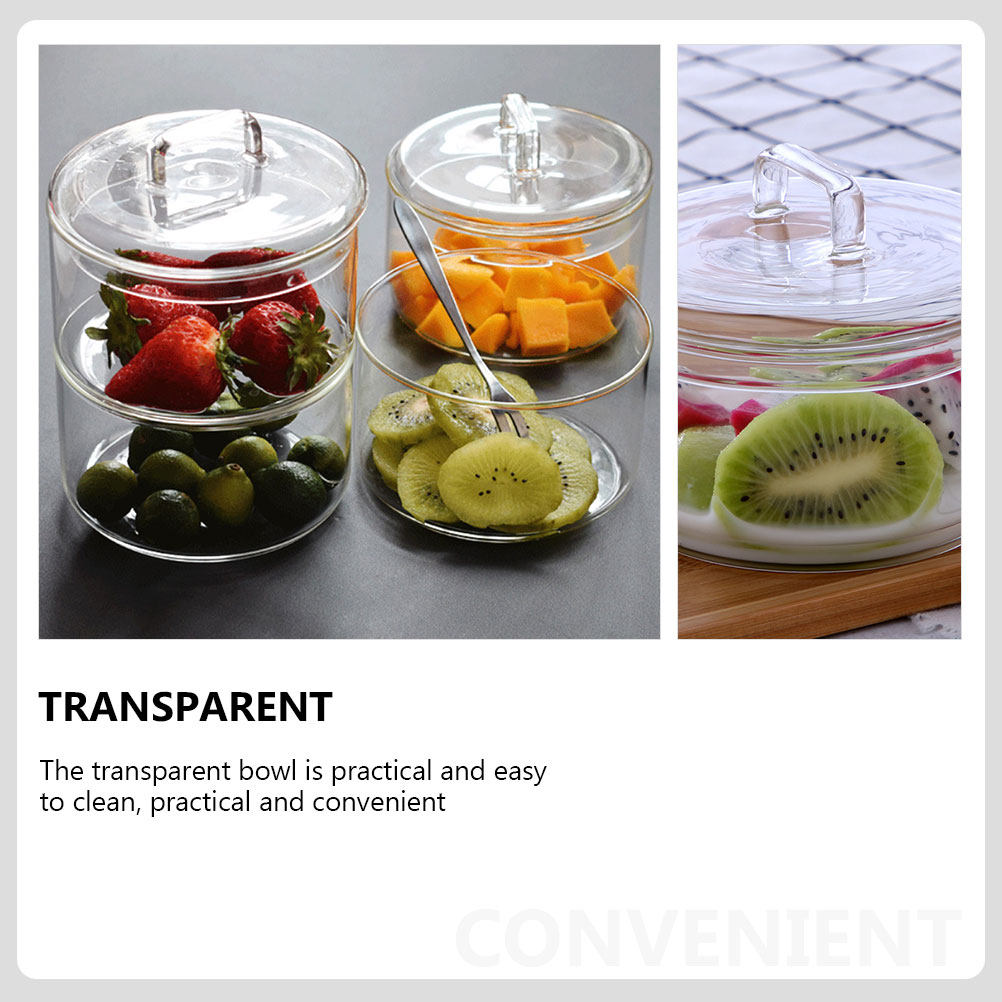 1 takım şeffaf cam saklama kab - Food Storage Stackable Containers incelemesi ve fiyatı