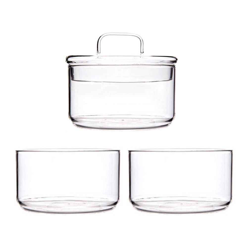 1 takım şeffaf cam saklama kab - Food Storage Stackable Containers incelemesi ve fiyatı