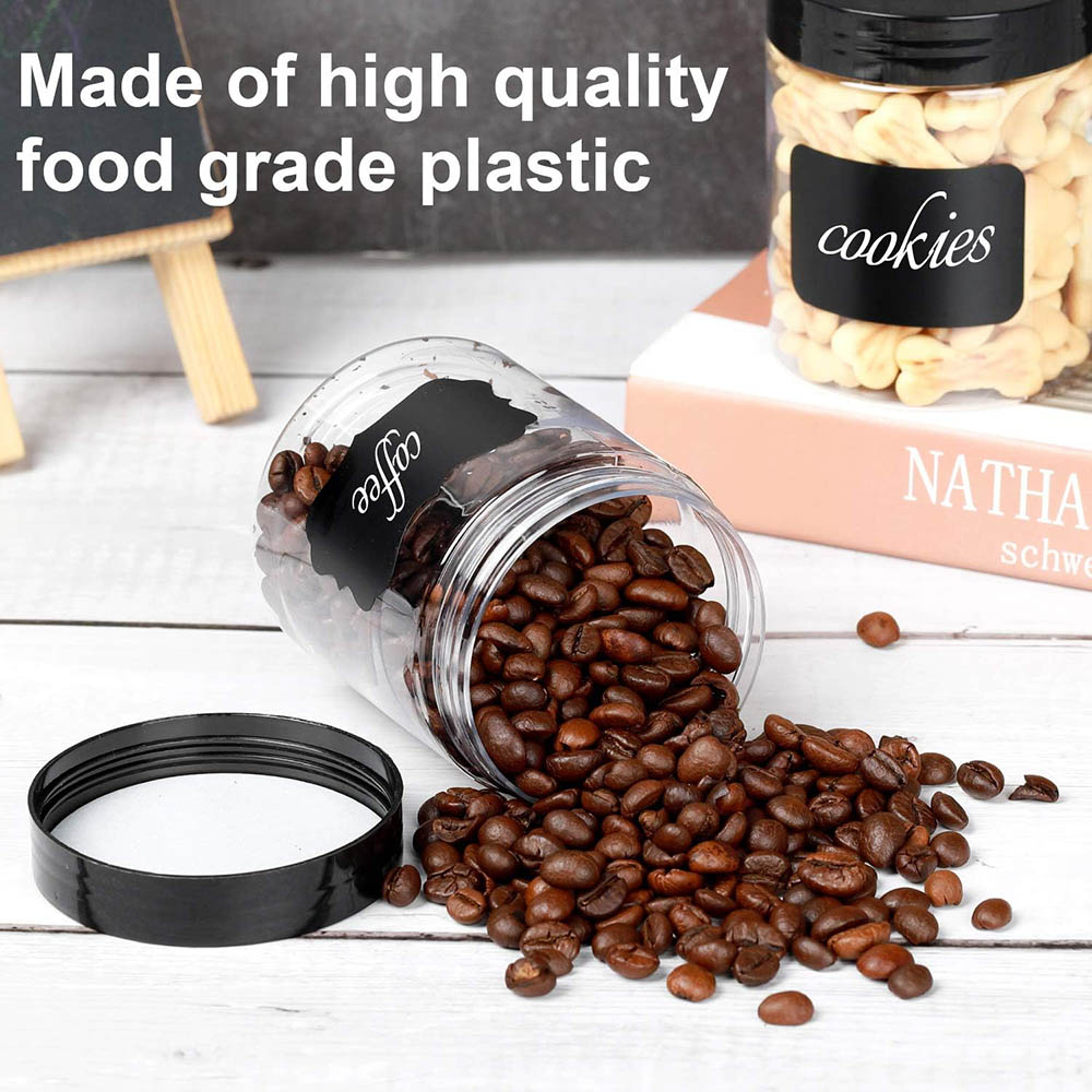 8OZ Plastik Kavanozlar, Kapakl - Food Storage Not Plastic incelemesi ve fiyatı