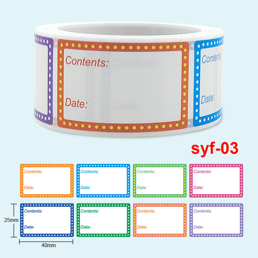 Güvenli Tarih Gıda kataloğu De - Food Storage Labels incelemesi ve fiyatı