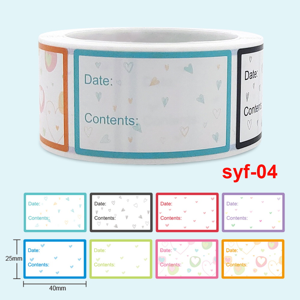 Güvenli Tarih Gıda kataloğu De - Food Storage Labels incelemesi ve fiyatı