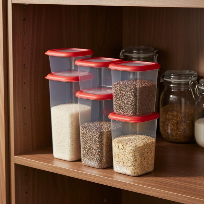 6 Parça Hava Geçirmez Gıda Sak - Food Storage Pantry incelemesi ve fiyatı