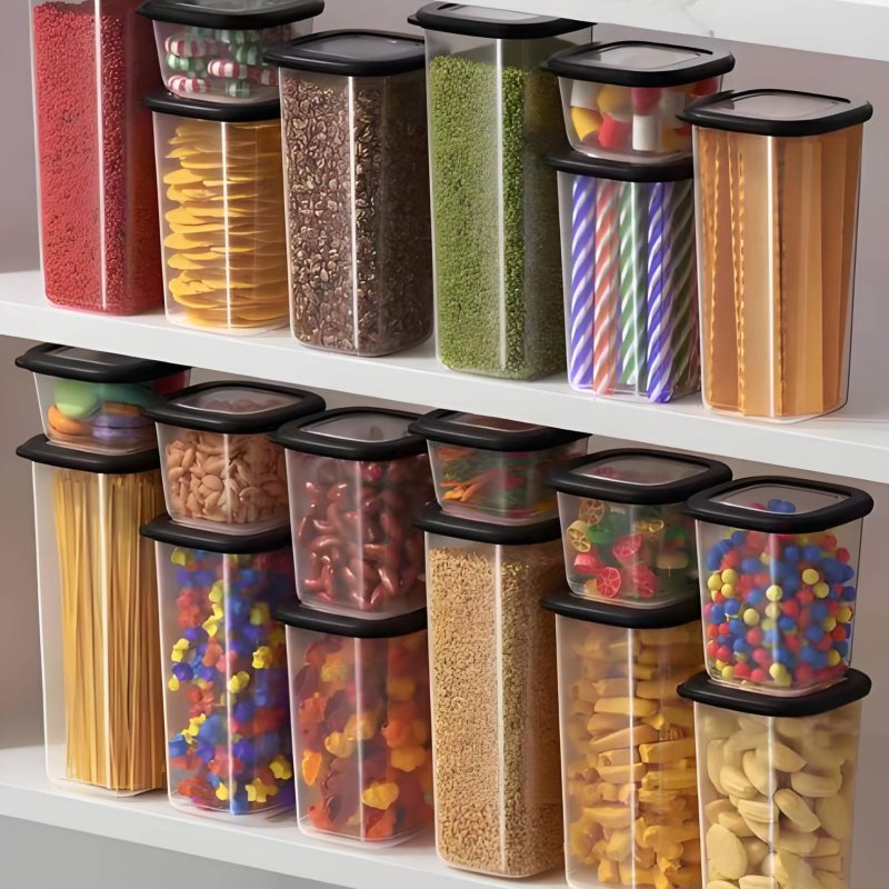6 Parça Hava Geçirmez Gıda Sak - Food Storage Pantry incelemesi ve fiyatı