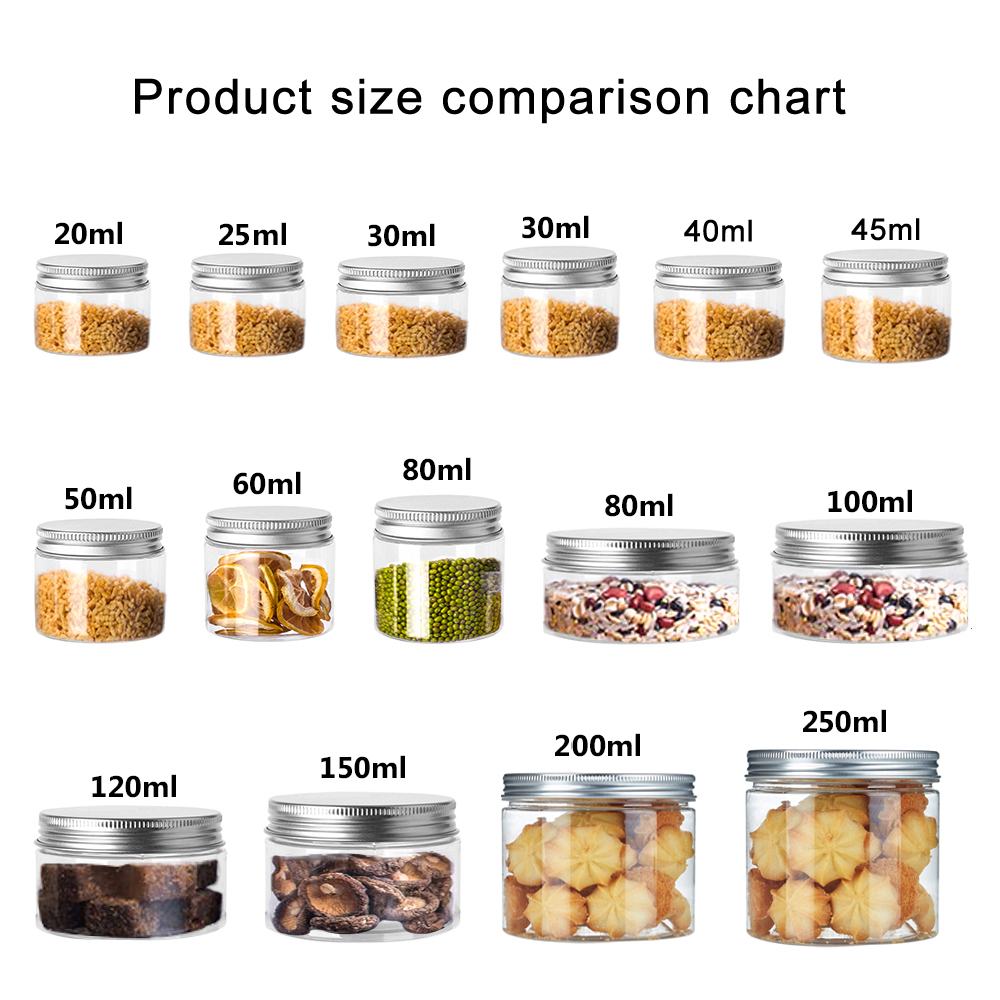 1-10 adet 20/25/30/40/45-250ml - Food Storage Jars With Lids incelemesi ve fiyatı