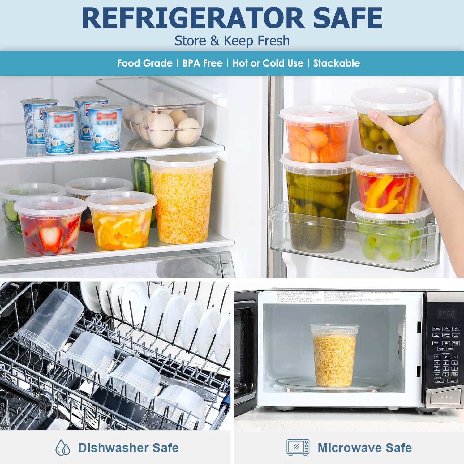 24 adet Şarküteri Gıda Saklama - Food Storage Eco Friendly incelemesi ve fiyatı