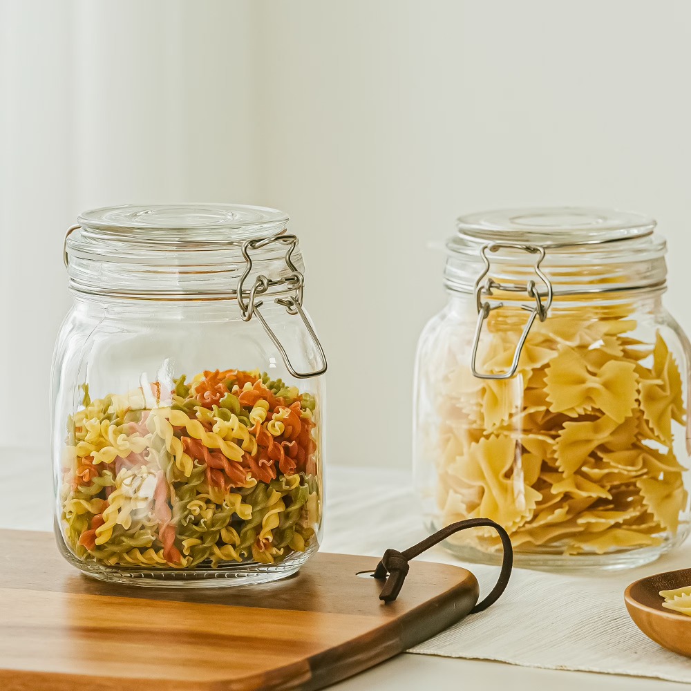 Mainstays 38 oz Cam Gıda Sakla - Food Storage Pantry incelemesi ve fiyatı