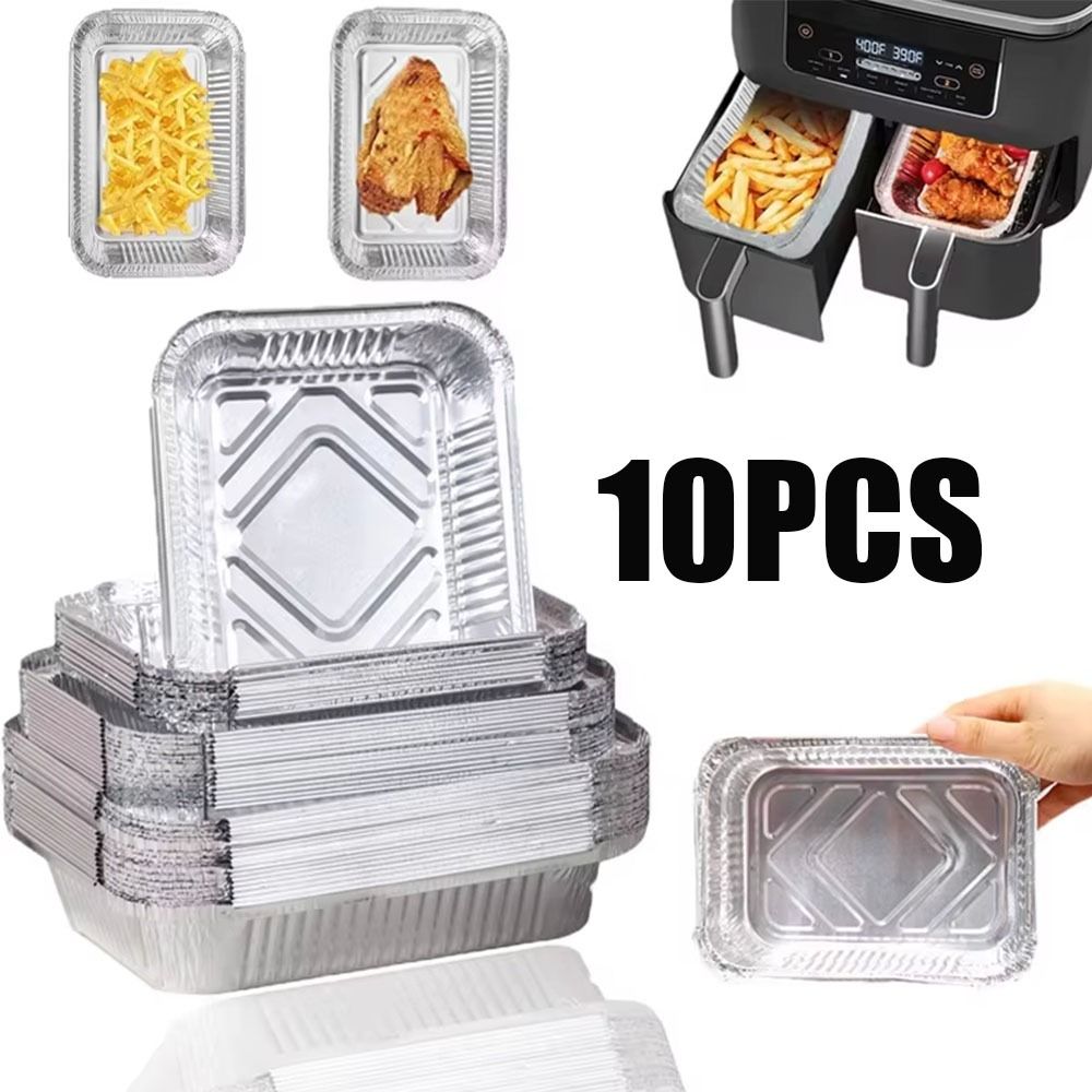 10 adet tek kullanımlık alümin - Food Storage Aluminum Containers incelemesi ve fiyatı
