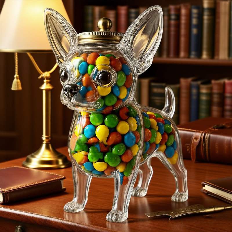 Chihuahua Şekilli Kap Tazelik  - Food Storage Set Glass incelemesi ve fiyatı